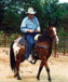 Don and Cheyenne the Appaloosa